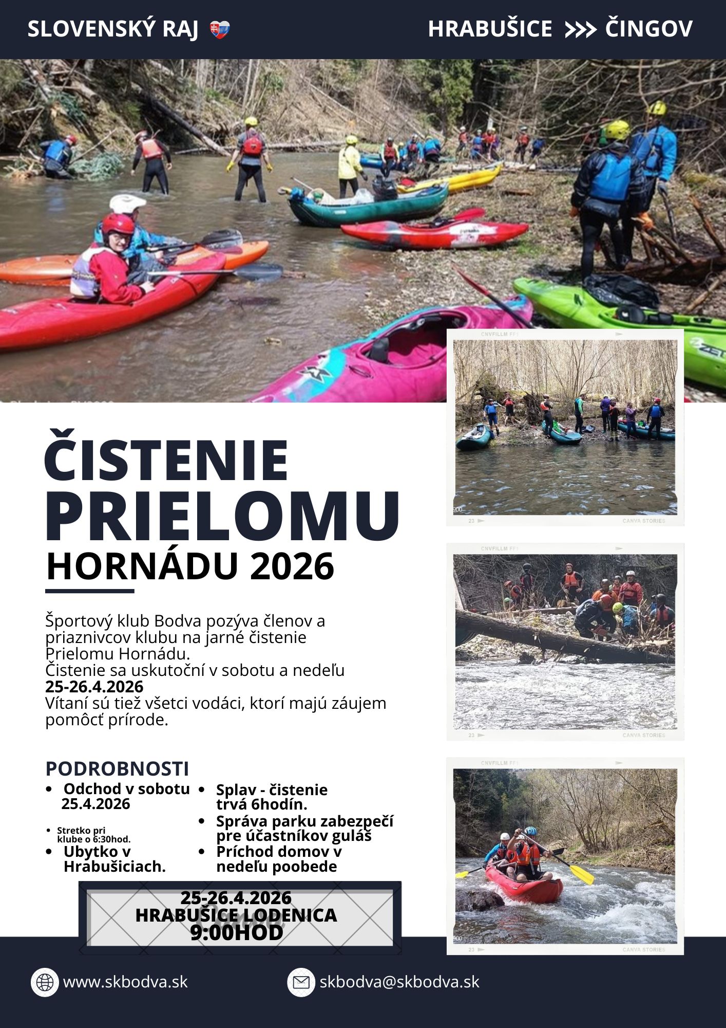 Šk Bodva čistenie Prielomu Hornádu 