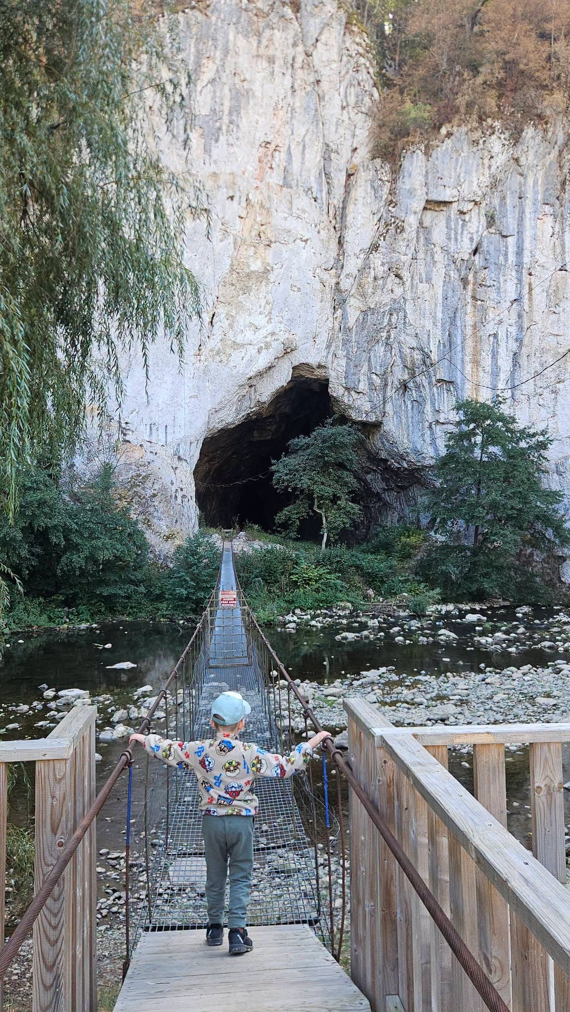 Most pri Peștera Unguru Mare