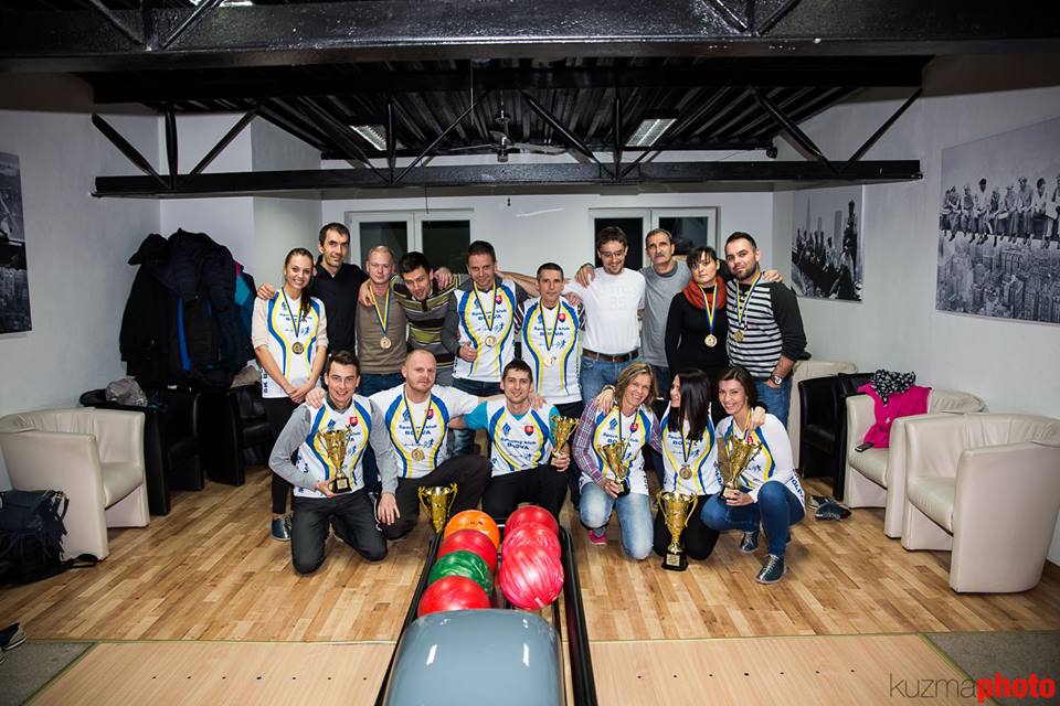 Bowlingové stretnutie bežcov Moldavskej bežeckej ligy