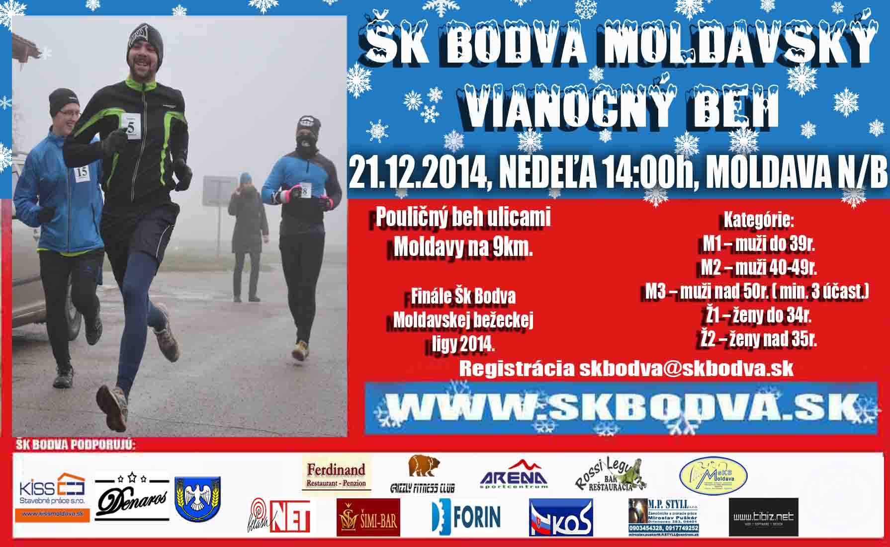 ŠK BODVA VIANOČNÝ BEH - Finále MBL