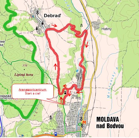 Pozvánka na 9. kolo Šk Bodva Moldavskej bežeckej ligy