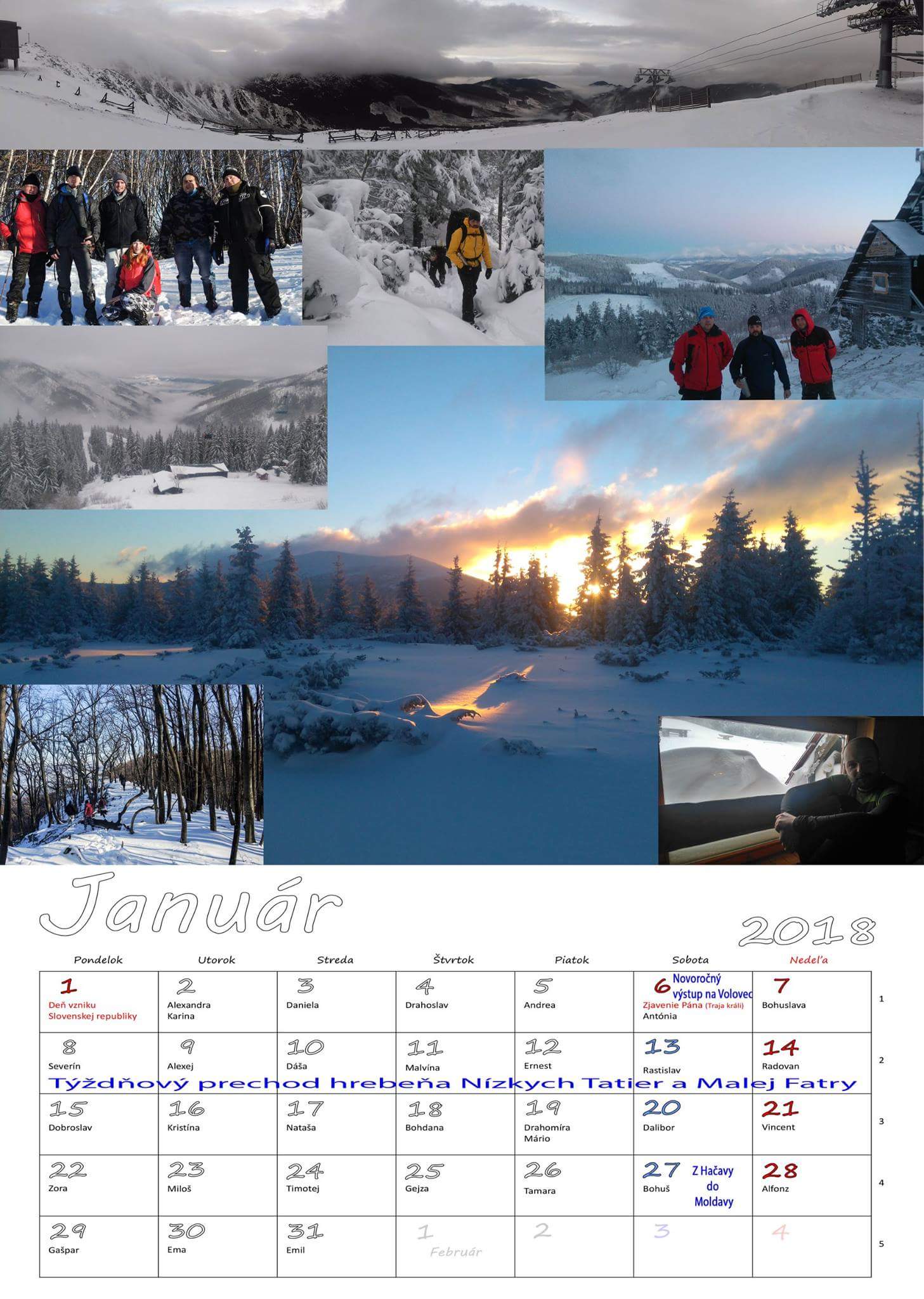 Šk Bodva nástenné kalendáre 2018